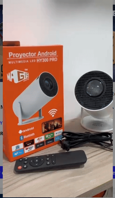 PROYECTOR ANDROID HY300 PRO - ORIGINAL
