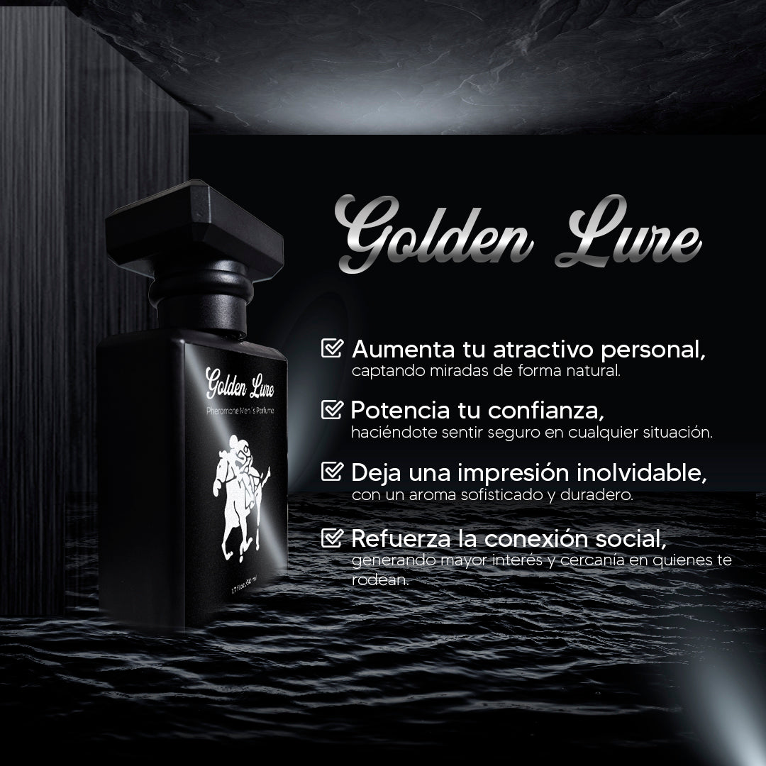 GOLDEN LURE - Perfume con Feromonas para Hombres