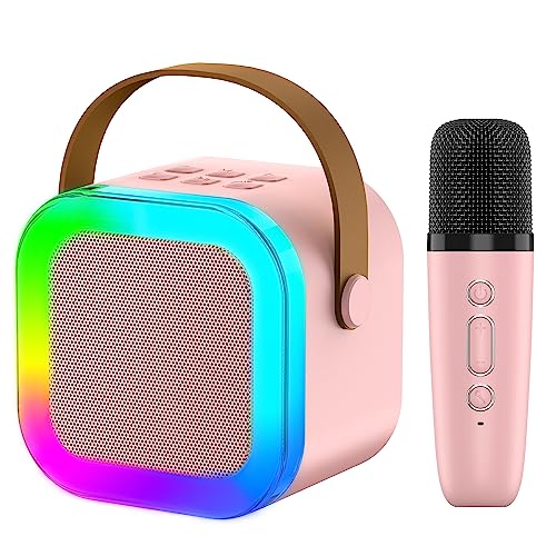 Parlante Karaoke Portatil Con Microfono Bluetooth