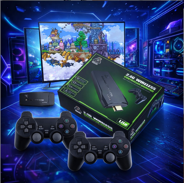 🎮 GAME STICK LITE – PODER GAMER INSTANTÁNEO 🔥