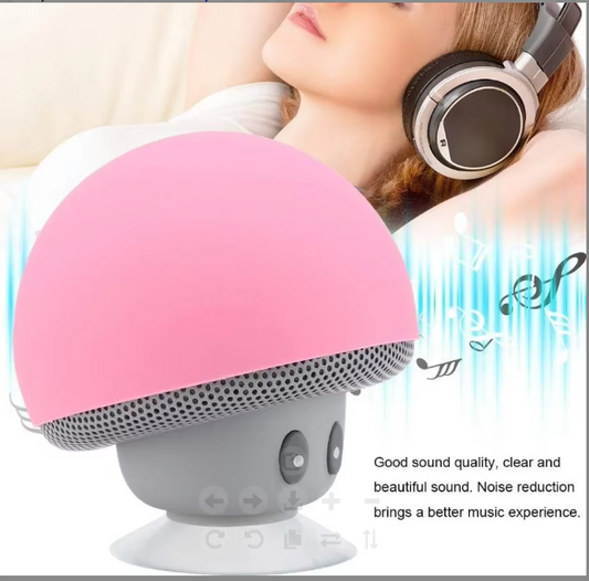 Parlante Bluetooth tipo honguito