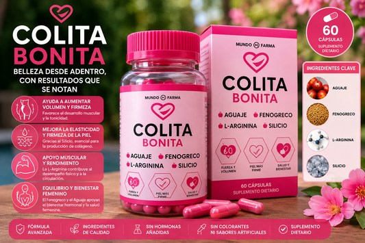 COLITA BONITA CON CAJA- 60 CAPSULAS