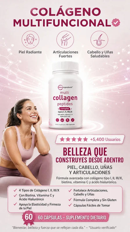 MULTI COLAGENO PEPTIDES 60 CAP